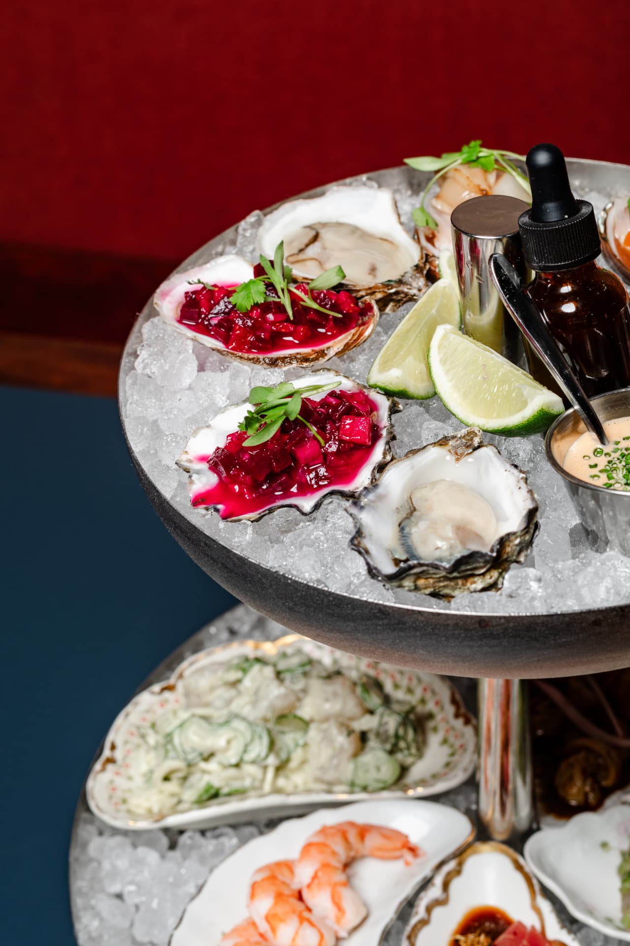 Oysters on ice at Loreto